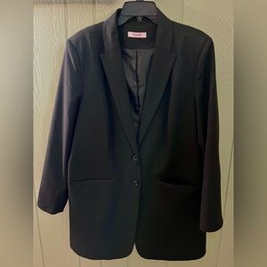 Simply Be Women's Black Blazer